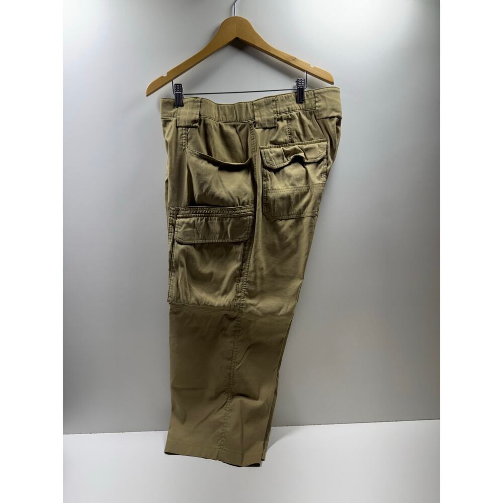 Duluth Trading Co Men’s Flex Dry On The Fly Sz 38X28 Beige Stretch Gorpcore